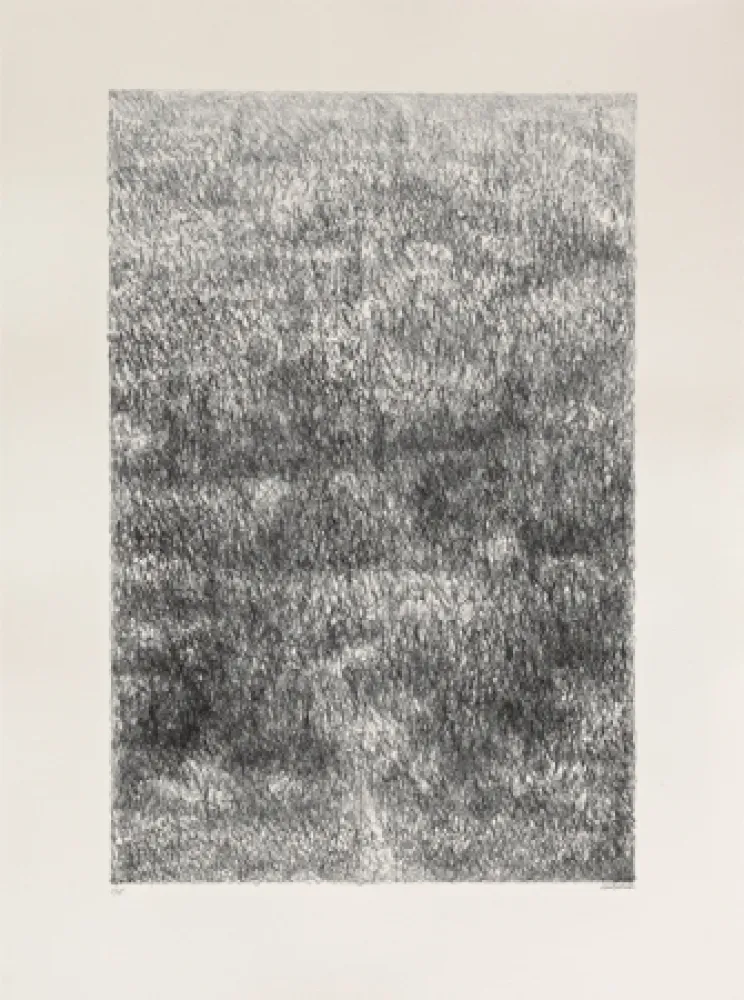 石版画 Couturier - Dessin du 3ème jour II