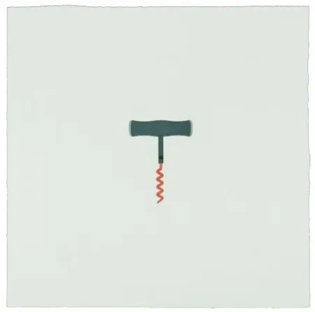 版画 Craig-Martin - The Catalan Suite II - Corkscrew
