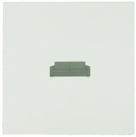 版画 Craig-Martin - The Catalan Suite II - Sofa