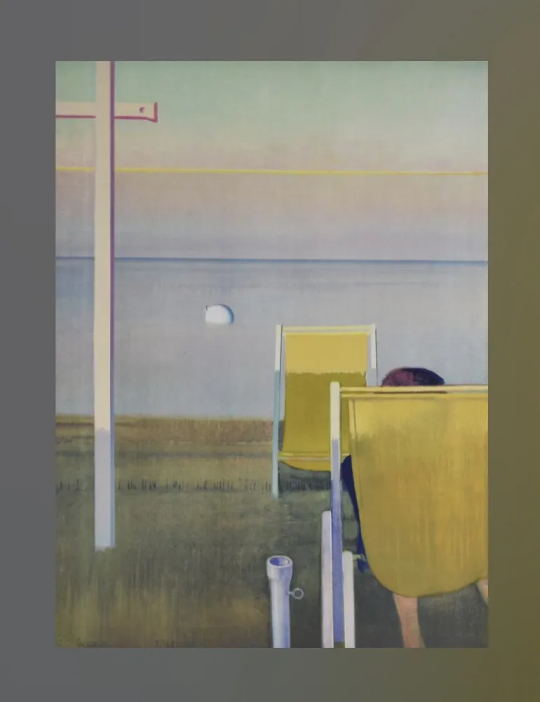 石版画 Cremonini - AL MARE