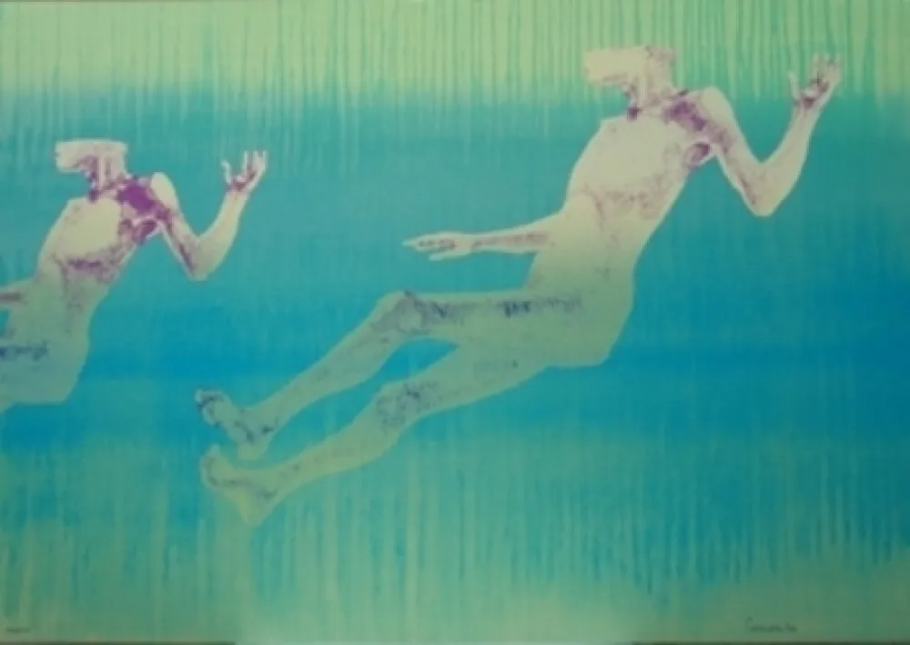 石版画 Cremonini - Sans titre