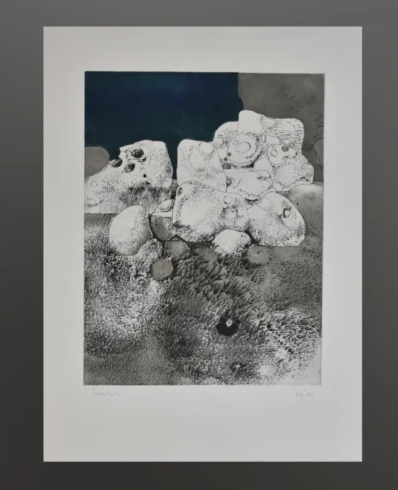 蚀刻版画 Cremonini - Untitled 