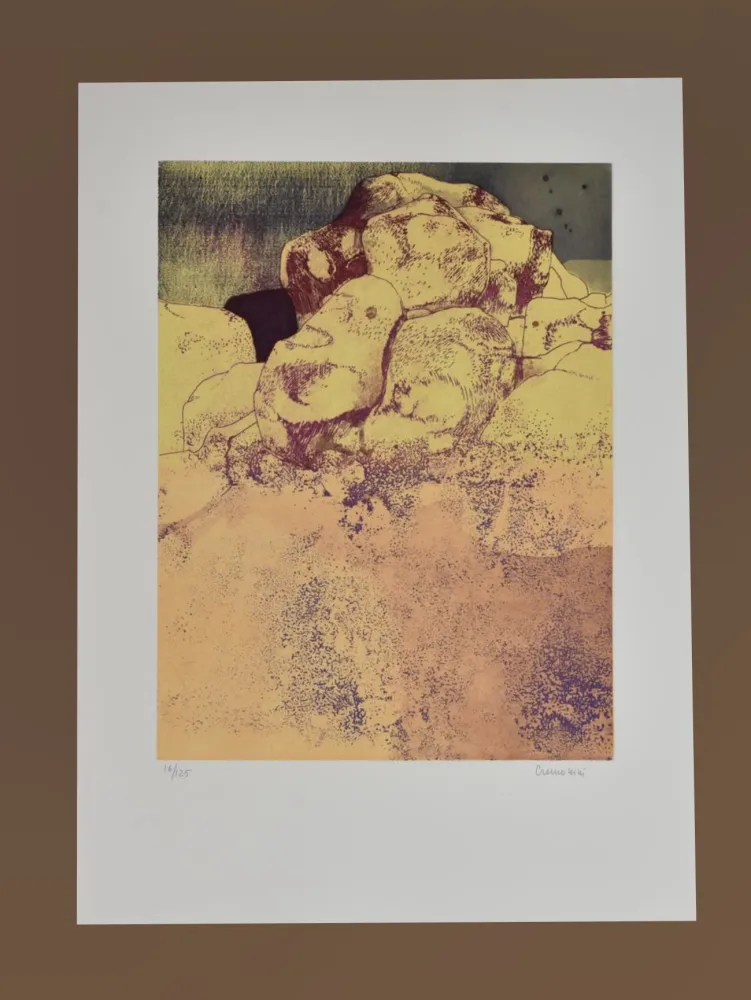 蚀刻版画 Cremonini - Untitled