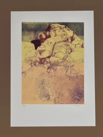 蚀刻版画 Cremonini - Untitled