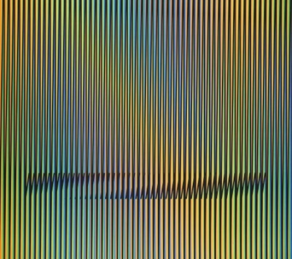 石版画 Cruz-Diez - Caura-1	