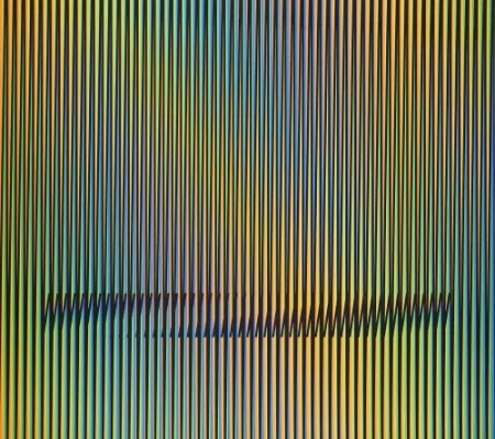 石版画 Cruz-Diez - Caura-1	