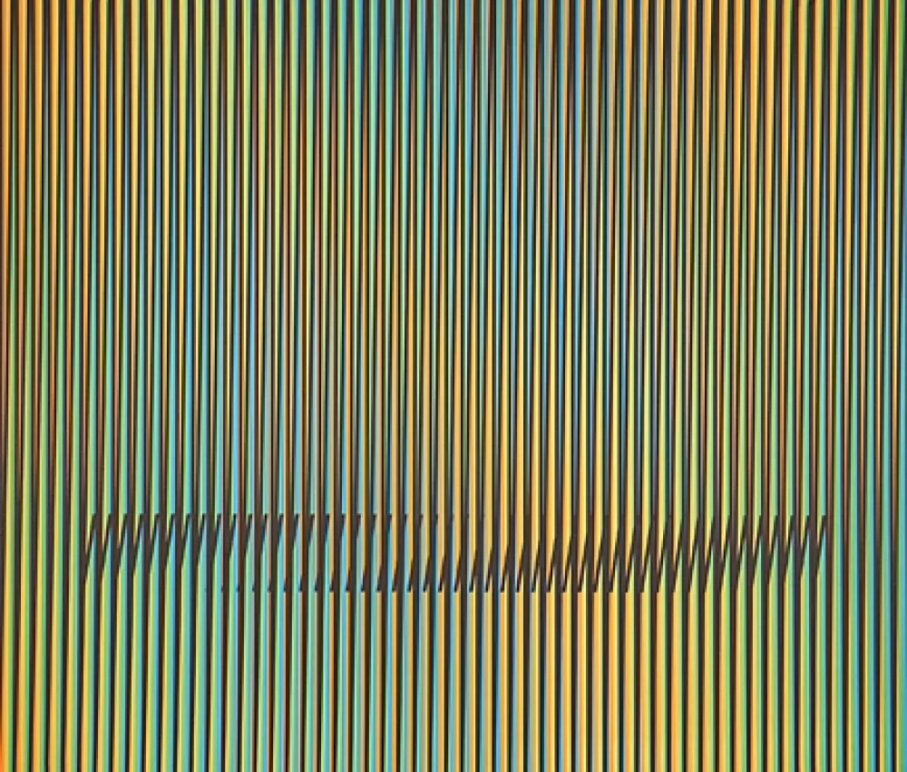 石版画 Cruz-Diez - Caura-1