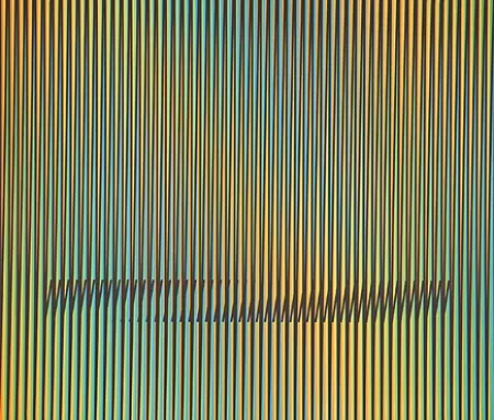 石版画 Cruz-Diez - Caura-1