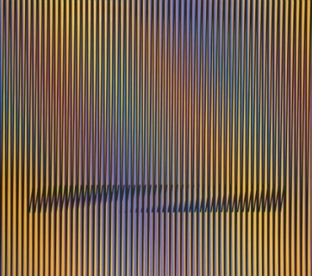 石版画 Cruz-Diez - Caura-4