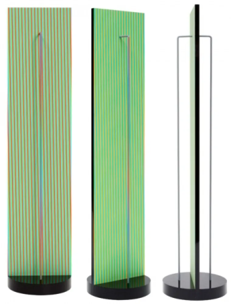 复数作品 Cruz-Diez - Couleur a l espace Ariel