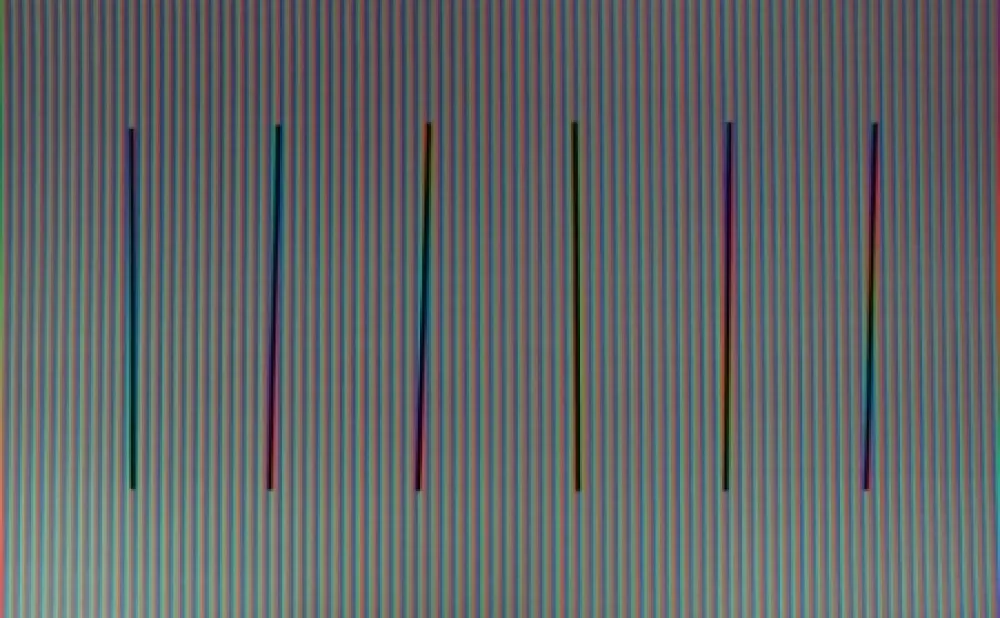 石版画 Cruz-Diez - Couleur à l'Espace Jerez	