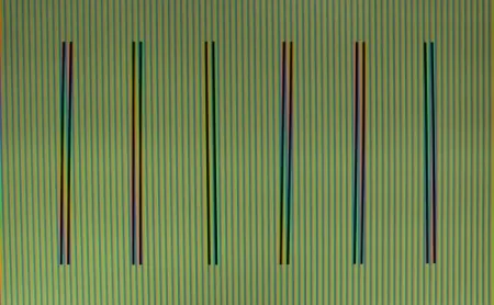 石版画 Cruz-Diez - Couleur à l'Espace Olot