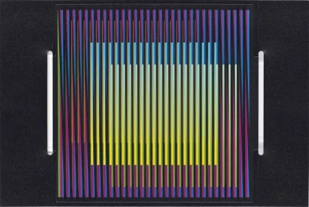 复数作品 Cruz-Diez - Cromointerferencia Manipulable