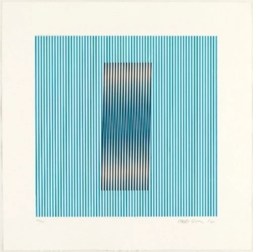 蚀刻飞尘法 Cruz-Diez - Induction del Amarillo Barcelona 