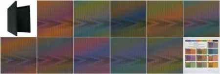 石版画 Cruz-Diez - Kamarata (10 litho's)