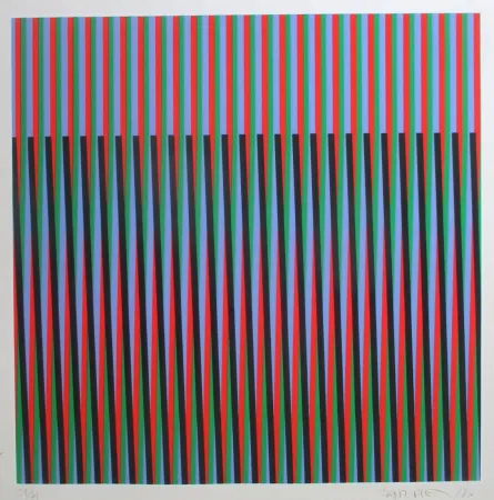 丝网印刷 Cruz-Diez - No title