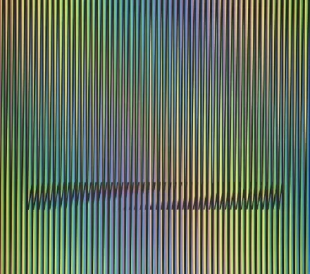 石版画 Cruz-Diez - Serie Caura - 7