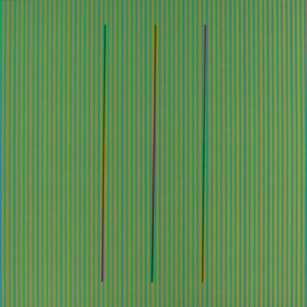 石版画 Cruz-Diez - Serie Semana - Sabado