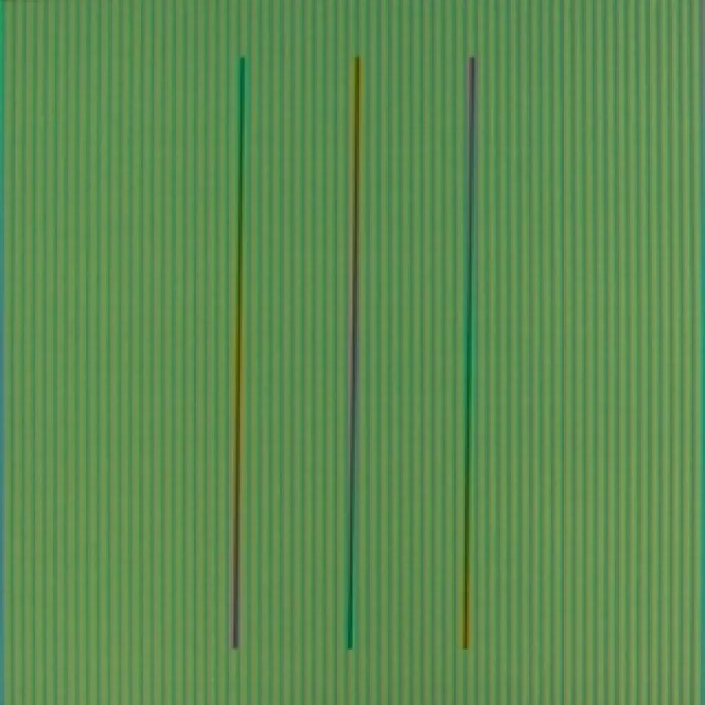 石版画 Cruz-Diez - Serie Semana - Sábado	