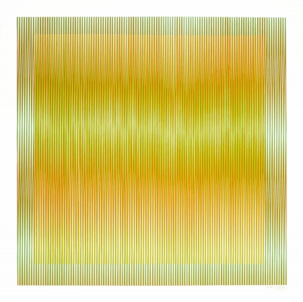 丝网印刷 Cruz-Diez - Sin Titulo 