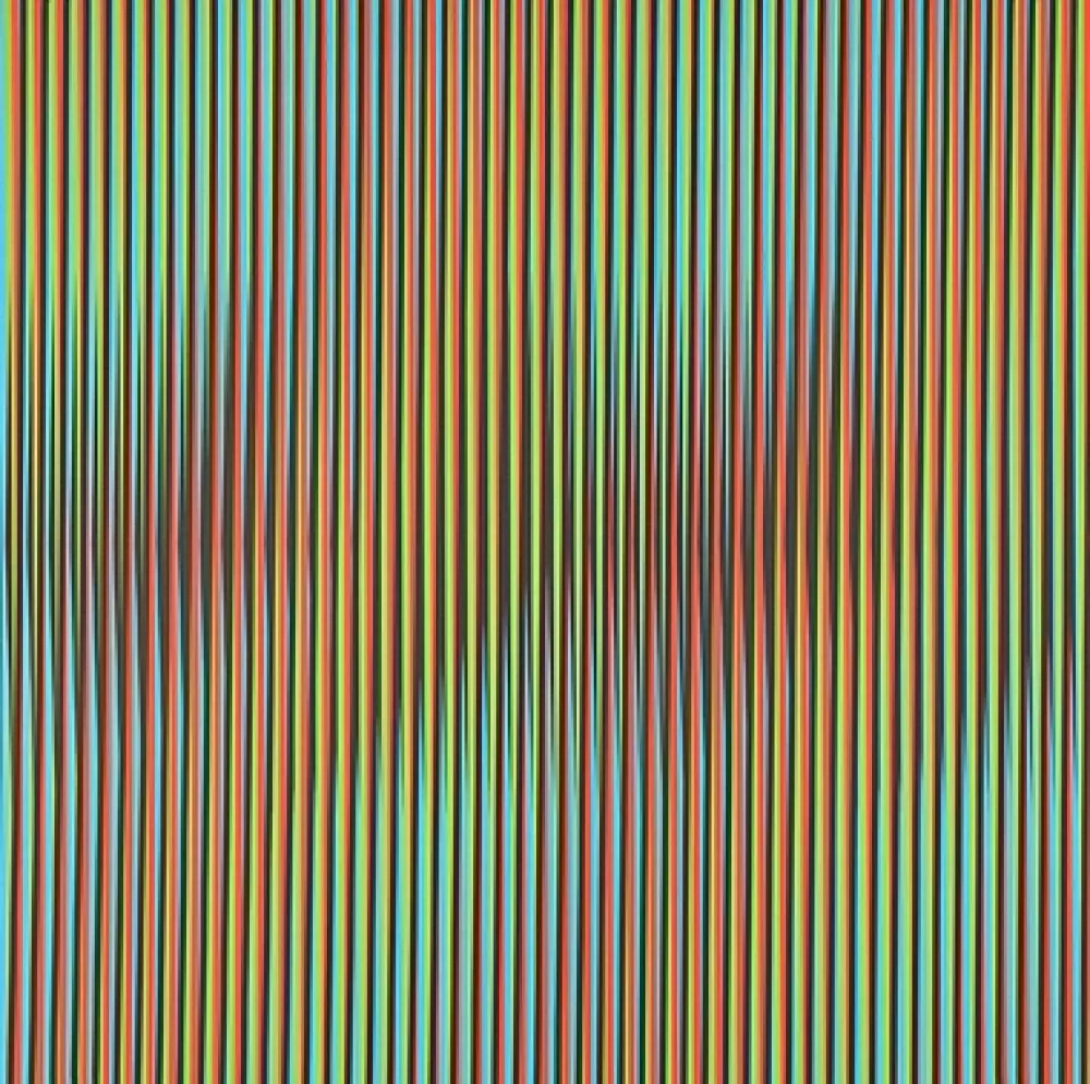 石版画 Cruz-Diez - Viernes