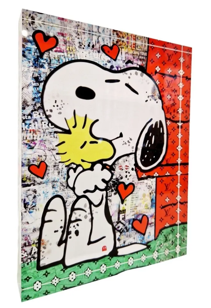 数码版画 Cuencas - Snoopy LOVE Forever