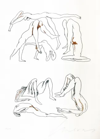 版画 Cuevas - CONTORSIONISTA