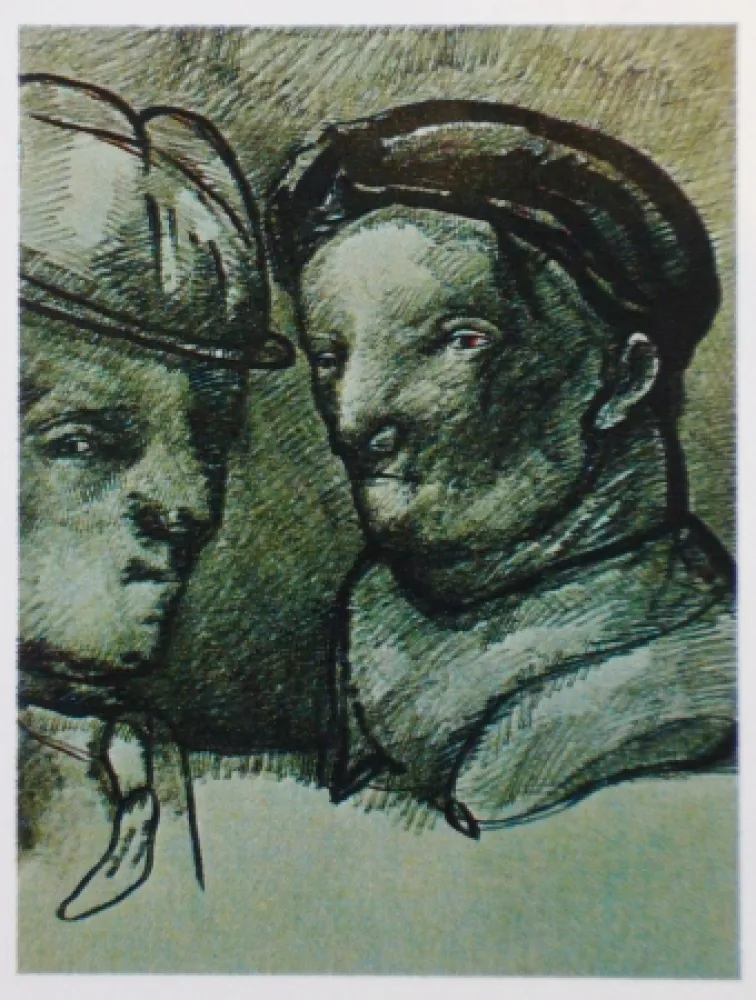 石版画 Cuevas - Joan Prats 1982