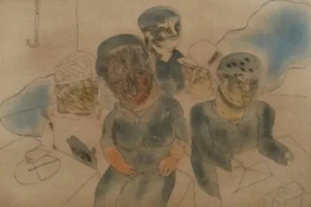 蚀刻飞尘法 Cuevas - La familia del marino