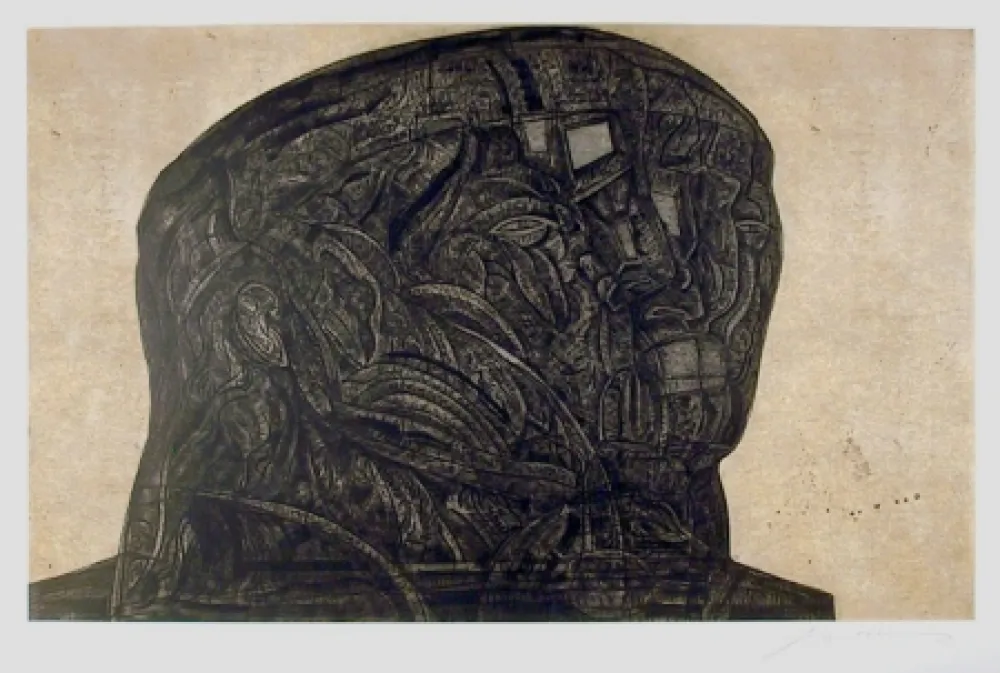 蚀刻飞尘法 Cuevas - Marquez de Sade from the Intolerance Portfolio