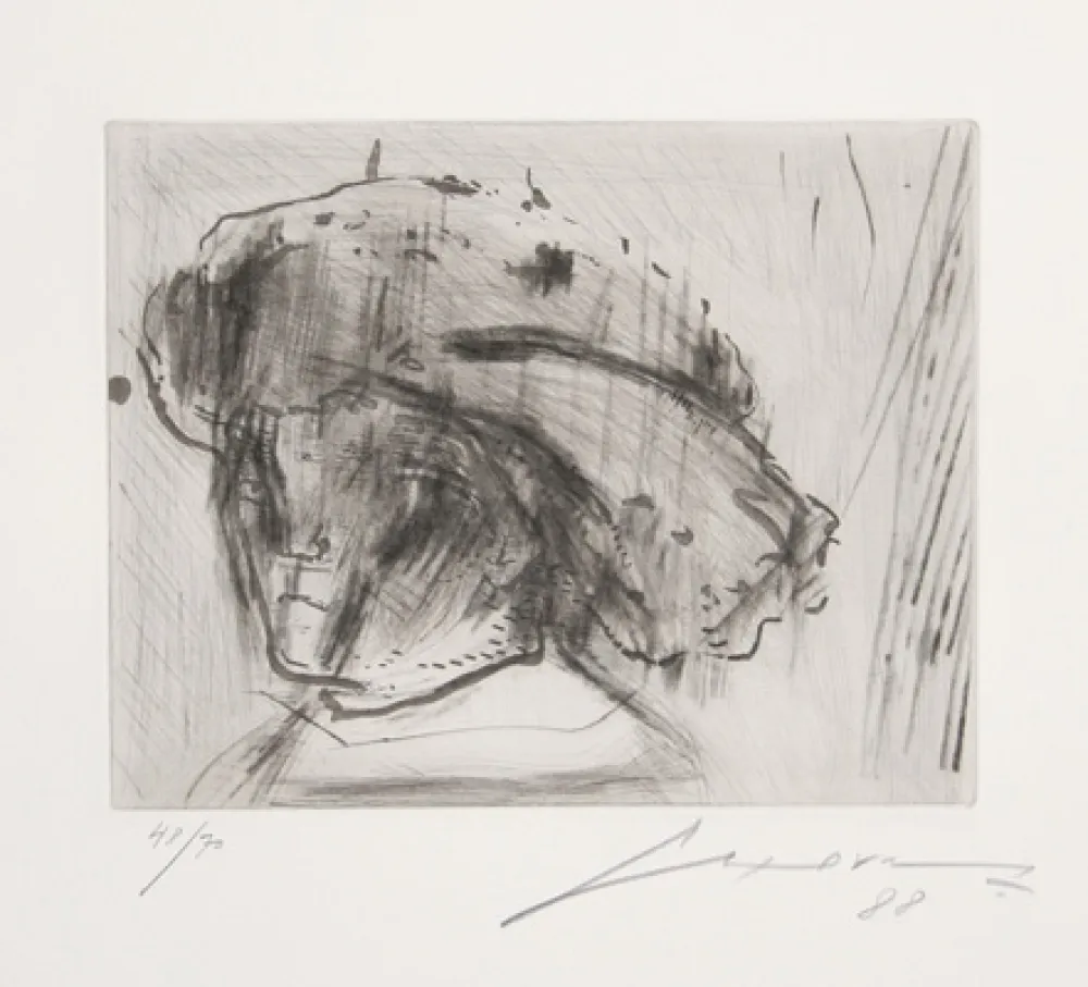 蚀刻飞尘法 Cuevas - Portrait of Rembrandt as a Child