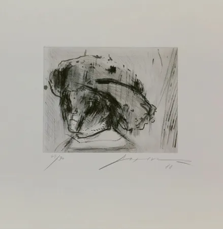 版画 Cuevas - REMBRANDT AS A CHILD