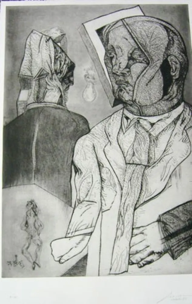 蚀刻版画 Cuevas - S/T