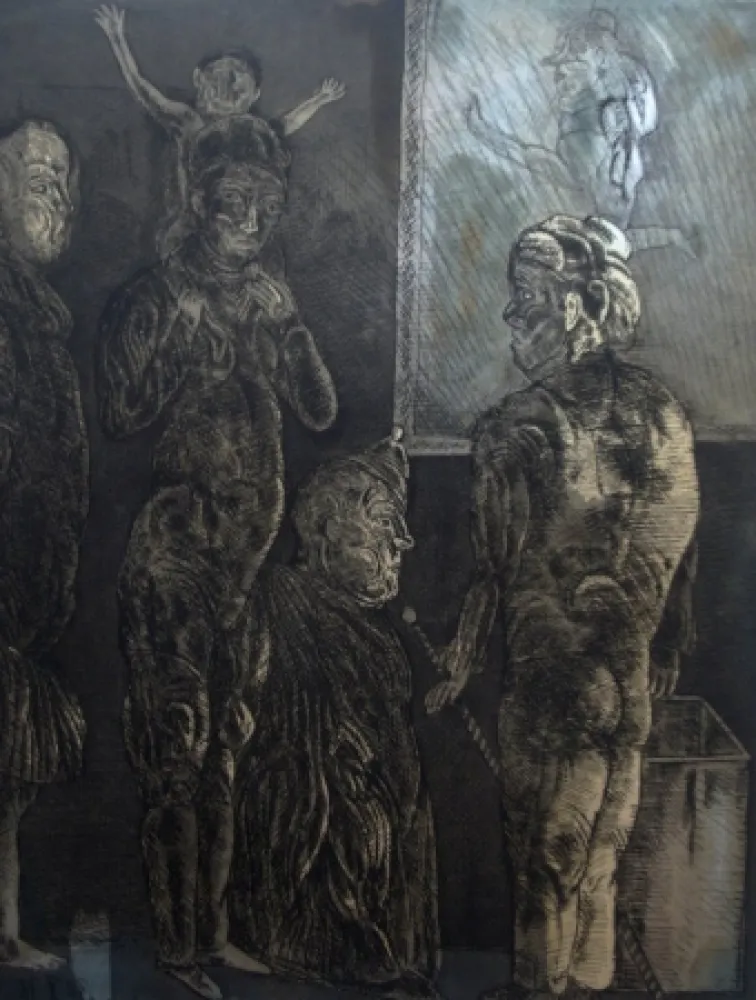 蚀刻飞尘法 Cuevas - Titre non identifié