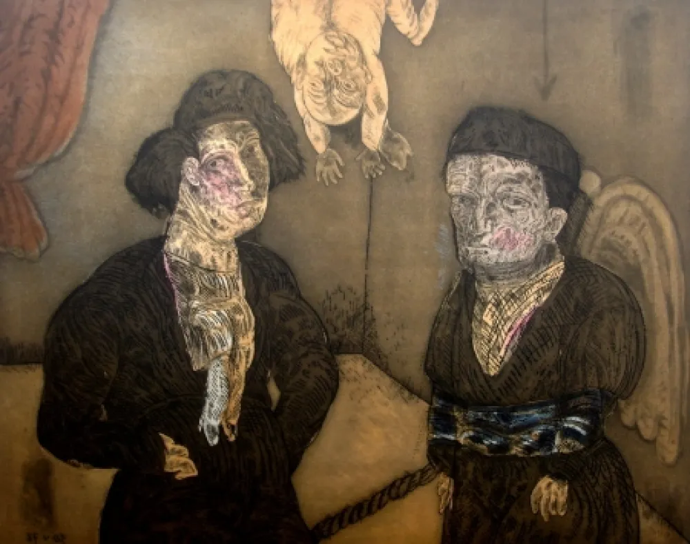 蚀刻飞尘法 Cuevas - Titre non identifié