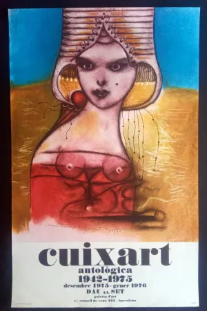 海报 Cuixart - Cuixart Antológica 1942 - 1975 Dau al Set
