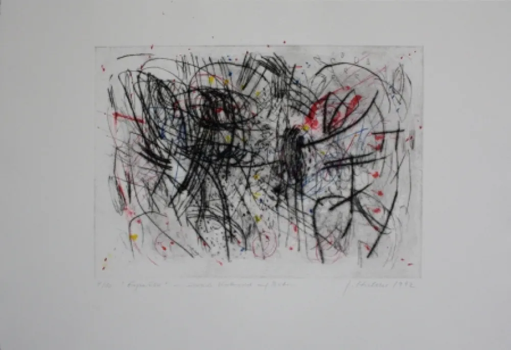 干刻版画 Czichon - Gegenüber / Across