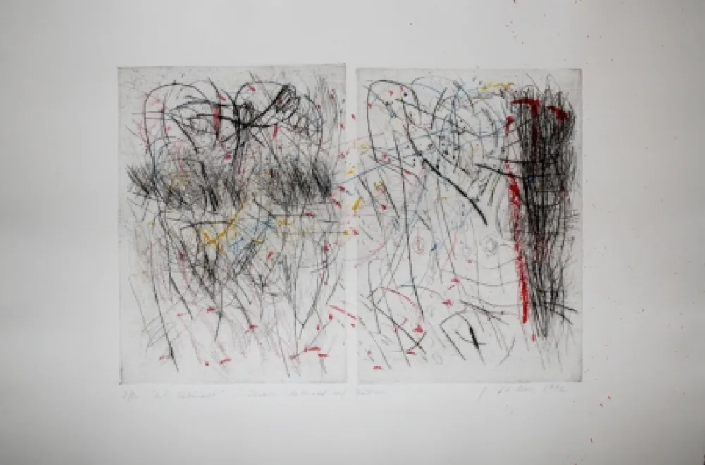 干刻版画 Czichon - O.I. Gebündelt