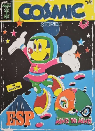 石版画 Dabs - Cosmic stories