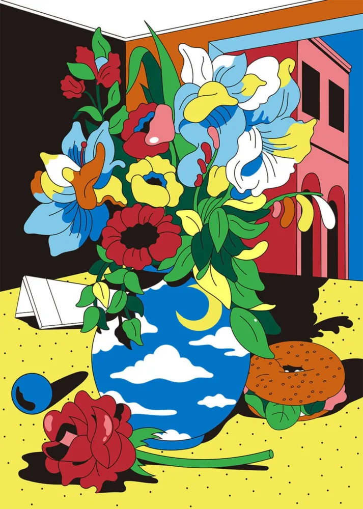 石版画 Dabs - Double Dream