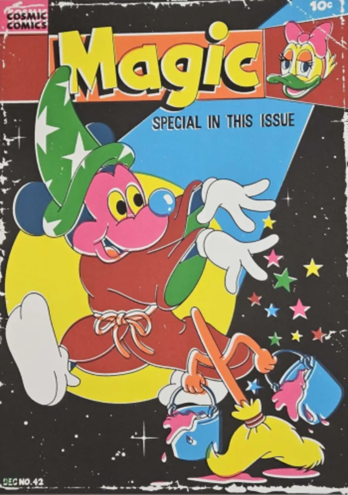 石版画 Dabs - Magic