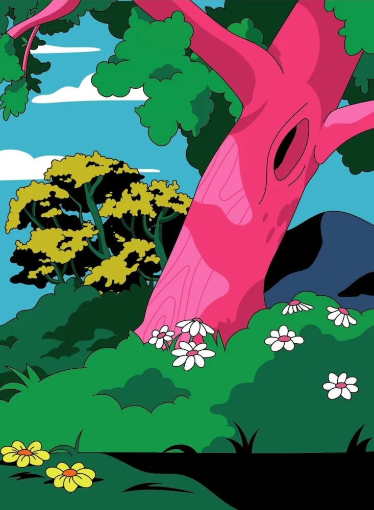 石版画 Dabs - Scenes from The Golden Party