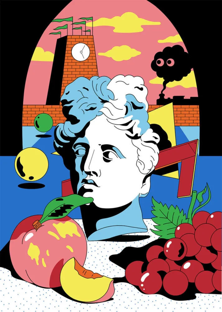 石版画 Dabs - The Great Destiny