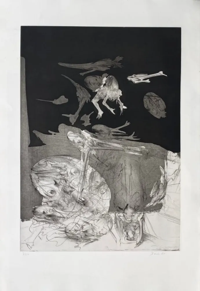 版画 Dado - Sans titre 