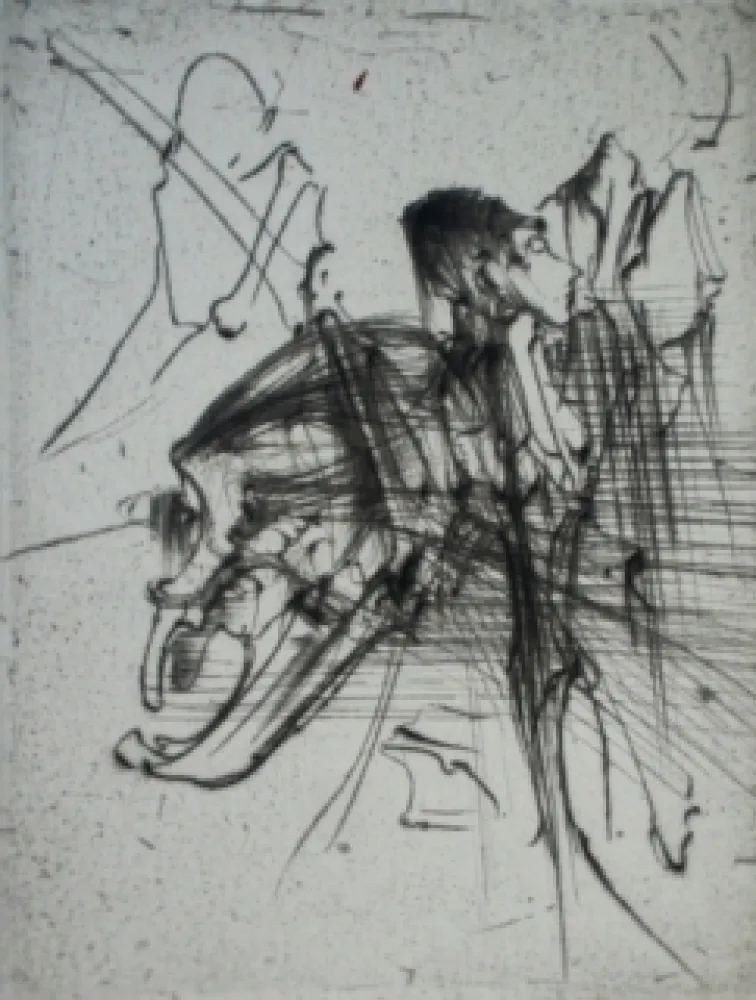 蚀刻版画 Dado - Sans titre 