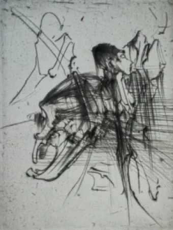 蚀刻版画 Dado - Sans titre 