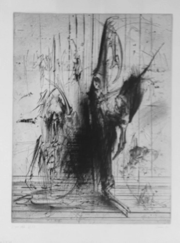 版画 Dado - Sans titre