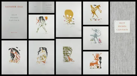 版画 Dali - 8 Mortal Sins Suite