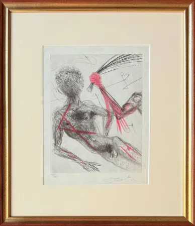 蚀刻版画 Dali - Allée des Verges (Penis Alley)