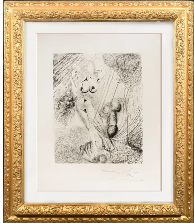 干刻版画 Dali - APHRODITE